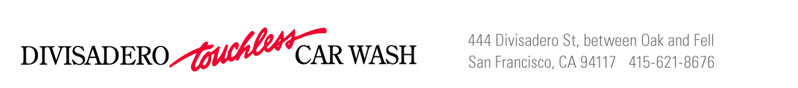 Divisadero Touchless Car Wash
